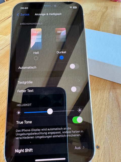 Apple iPhone 12 Pro – 128 GB – Silber/Weiß – Display & Akku NEU!